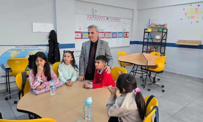 MÜDÜR DAVU, BİLİM SANAT MERKEZİNİ ZİYARET ETTİ