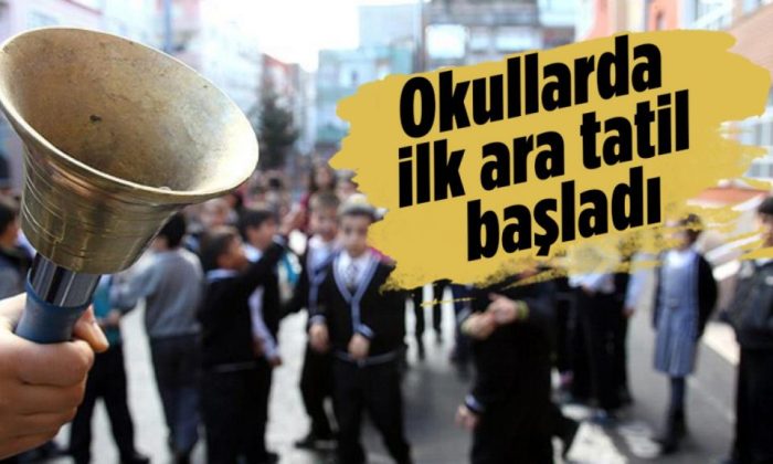 SULUOVA’DAKİ OKULLARDA İLK ARA TATİL BAŞLADI