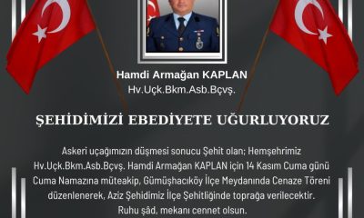 AMASYA ŞEHİDİNİ UĞURLUYOR !