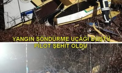 YANGIN SÖNDÜRME UÇAĞI HIRVATİSTAN’DA DÜŞTÜ, PİLOT ŞEHİT OLDU