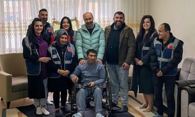 DOSTELİ DERNEĞİNDEN ENGELLİ BİREYE ANLAMLI DESTEK !