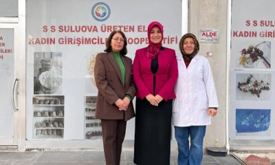 SGK İL MÜDÜRÜ ŞENEL, KADIN KOOPERATİFİNİ ZİYARET ETTİ