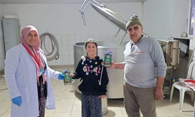 SULUOVA AKÖREN KÖYÜ ADSYB SÜT EVİ, 13 YILDIR HİZMET VERİYOR