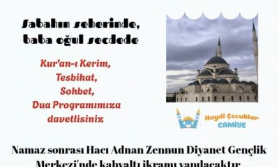 SULUOVA MÜFTÜLÜĞÜNDEN SABAH NAMAZI BULUŞMASINA DAVET !
