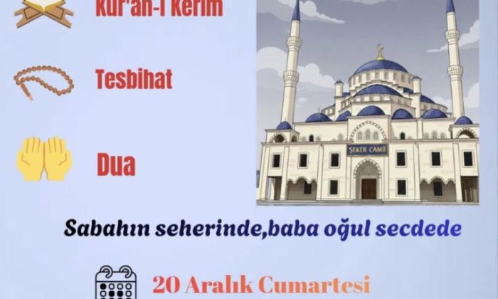 SULUOVA MÜFTÜLÜĞÜNDEN SABAH NAMAZI BULUŞMASINA DAVET !