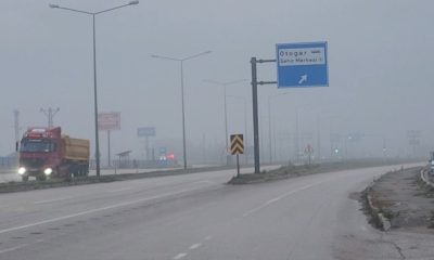 SULUOVA’DA SİS ETKİLİ OLDU, GÖZ GÖZÜ GÖRMEDİ