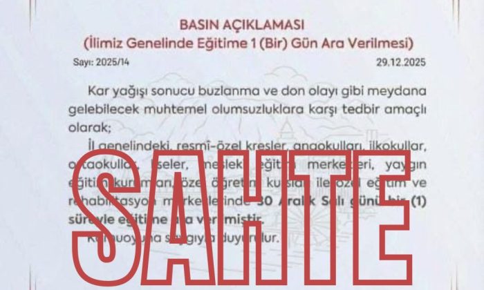 AMASYA VALİLİĞİNDEN ÇOK ÖNEMLİ AÇIKLAMA !!!