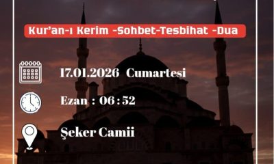 BABA-OĞUL SABAH NAMAZI BULUŞMASINA DAVET !