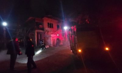 SULUOVA MAARİF MAHALLESİNDE YANGIN !