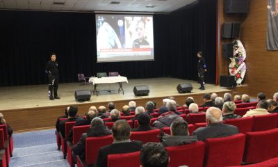 SULUOVA POLİSİ, MUHTARLARA SEMİNER VERDİ