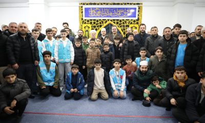 VEKİLİMİZ HALUK İPEK, SABAH NAMAZINDA GENÇLERLE BULUŞTU