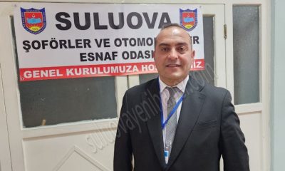 SULUOVA ŞOFÖRLER VE OTOMOBİLCİLER ODASI BAŞKANLIĞINI MEHMET ARSLAN KAZANDI.