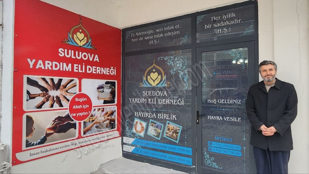 SULUOVA YARDIM ELİ DEREĞİ KURULDU