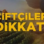 SULUOVALI ÇİFTÇİLERİMİZİN DİKKATİNE !!!