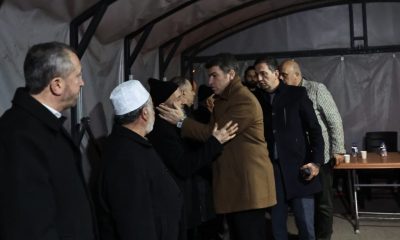 VALİ BAKAN, VEFAT EDEN İŞÇİLERİN AİLELERİNE TAZİYE ZİYARETİNDE BULUNDU