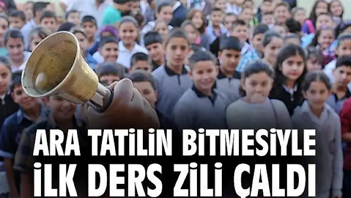 ARA TATİL SONA ERDİ, SULUOVA’DA 9 BİN ÖĞRENCİ DERS BAŞI YAPTI