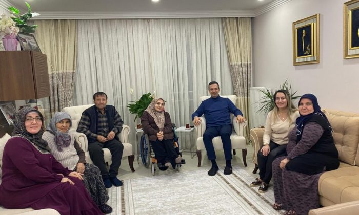 KAYMAKAMIMIZ GÜRÇAM, ŞEHİT AİLESİYLE İFTAR SOFRASINDA BULUŞTU