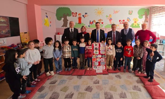 KAYMAKAMIMIZ ŞAFAK GÜRÇAM, ÖĞRENCİLERE MASAL OKUDU !