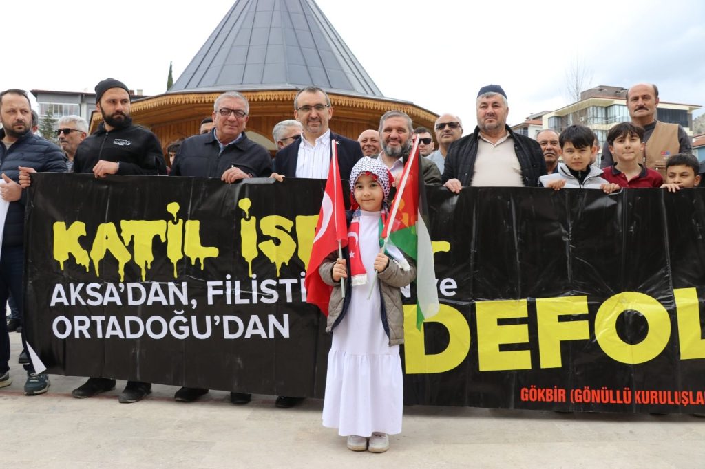 AMASYA’DAN İSRAİL’İN ÖLÜM YASASI’NA SERT TEPKİ