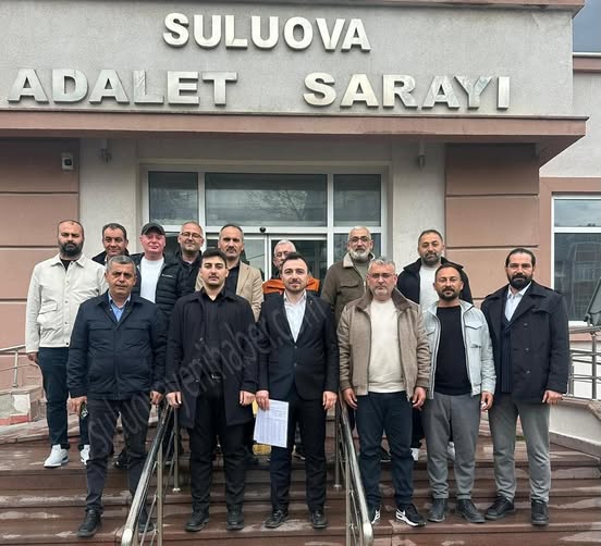 ANAHTAR PARTİ SULUOVA İLÇE TEŞKİLATI MAZBATASINI ALDI