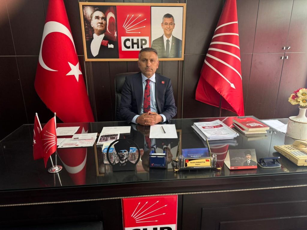CHP İLÇE BAŞKANI İBRAHİM KARAKÜTÜK’ÜN, 23 NİSAN MESAJI