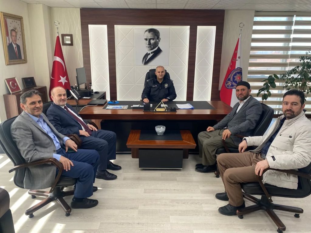 İLÇE MÜFTÜSÜ DR. SITKI KAYA’DAN POLİS HAFTASI ZİYARETİ