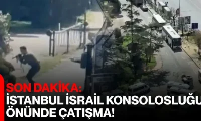 İSTANBUL’DA İSRAİL KONSOLOSLUĞU ÖNÜNDE ÇATIŞMA: 3 TERÖRİST ETKİSİZ HALE GETİRİLDİ !