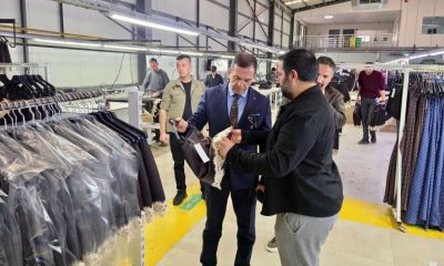 KAYMAKAMIMIZ ŞAFAK GÜRÇAM, DOĞKAR TEKSTİL FABRİKASINDA İNCELEMELERDE BULUNDU