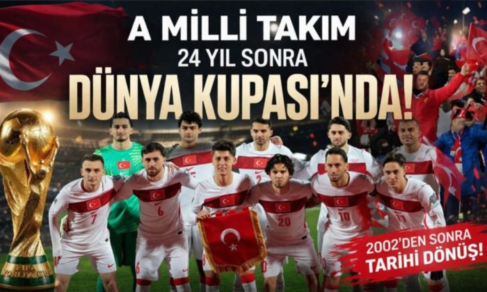 MİLLİ TAKIMIMIZ 24 YIL SONRA DÜNYA KUPASINDA !!!