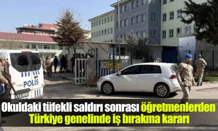 ŞANLIURFA’DA OKULA SİLAHLI SALDIRI, 16 YARALI