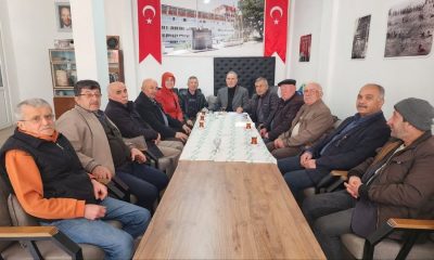 SGK İL MÜDÜRÜ ŞENEL, ŞEKER EMEKLİLERİ DERNEĞİNE İADE-İ ZİYARETTE BULUNDU