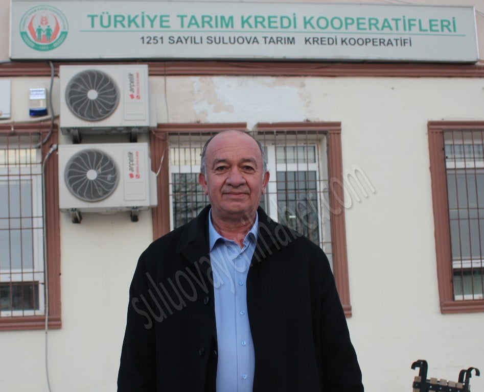 SULUOVA TARIM KREDİ KOOPERATİF BAŞKANI M.METİN POLAT GÜVEN TAZELEDİ