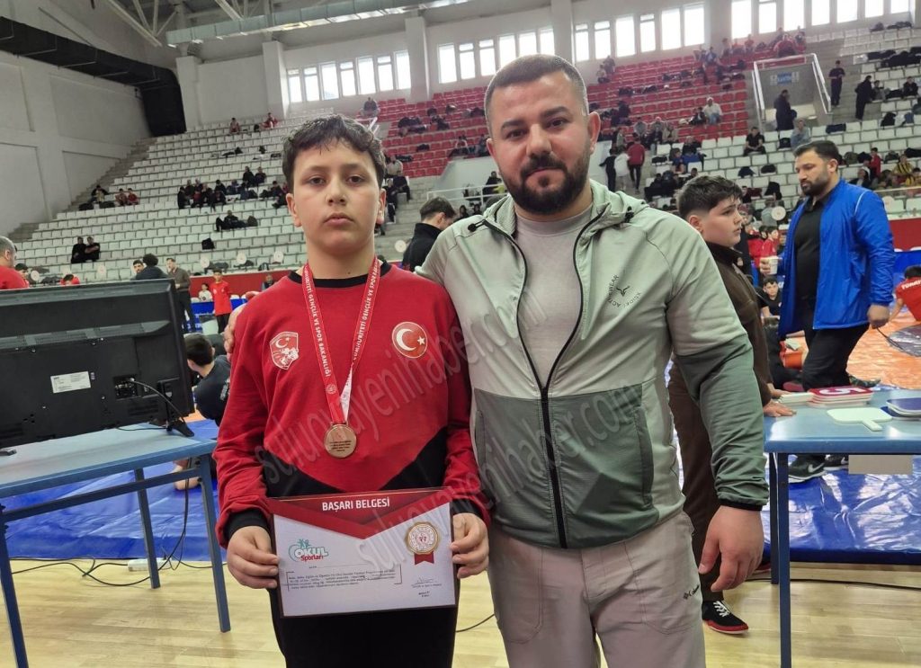 SULUOVA’LI BATUHAN YAMAN TÜRKİYE 3.’SÜ OLDU